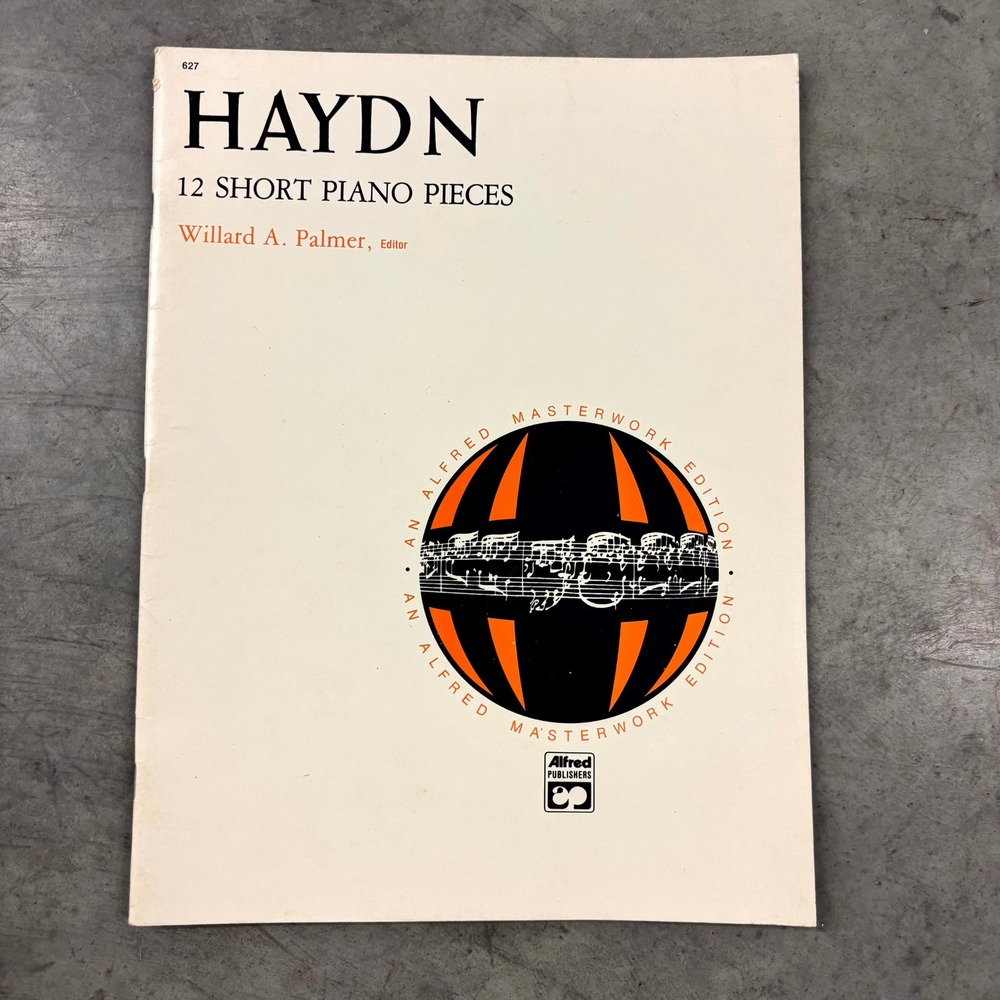Haydn 12 Short Piano Pieces Alfred Masterwork Edition Willard Palmer Sheet Music